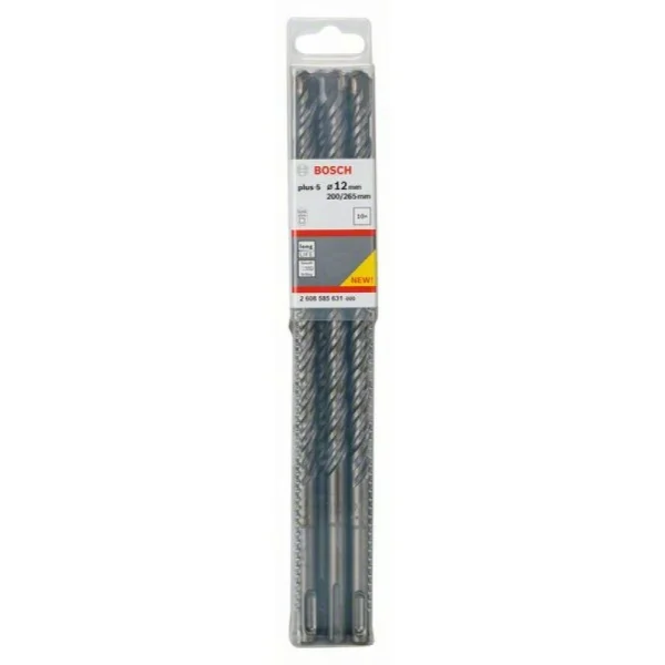 Бур SDS-plus-5 12x200x265 мм Bosch 2608585631 — изображение 2