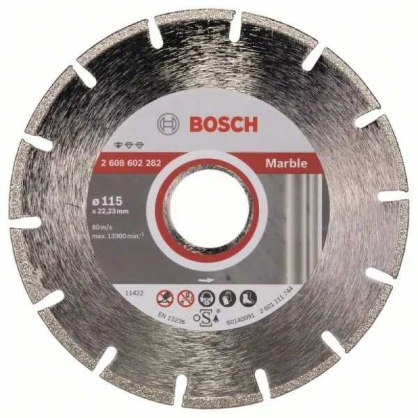 Алмазный диск Standard for Marble (115x22,23 мм) Bosch 2608602282 — изображение 2