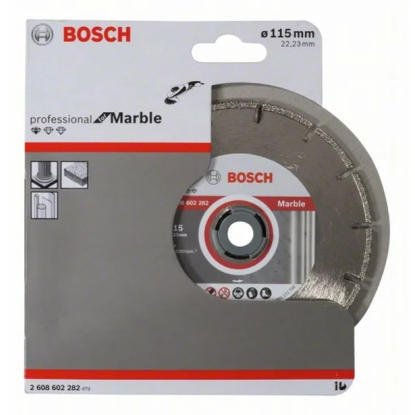 Алмазный диск Standard for Marble (115x22,23 мм) Bosch 2608602282