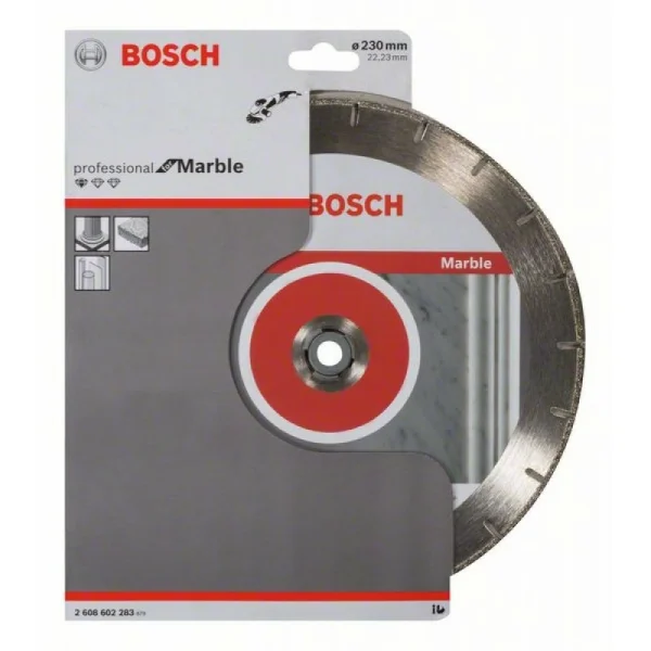 Алмазный диск Standard for Marble 230x22,23x2,8x3 мм Bosch 2608602283 — изображение 2