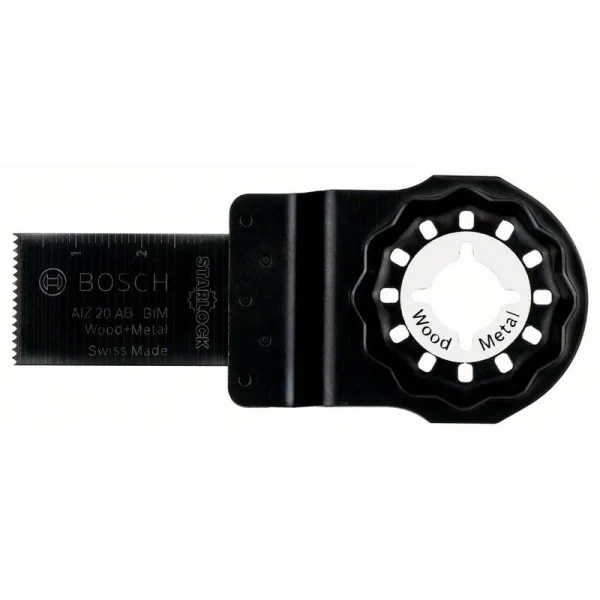 Погружное пильное полотно BIM AIZ 20 AB Wood and Metal 20x30 мм Bosch 2608661628