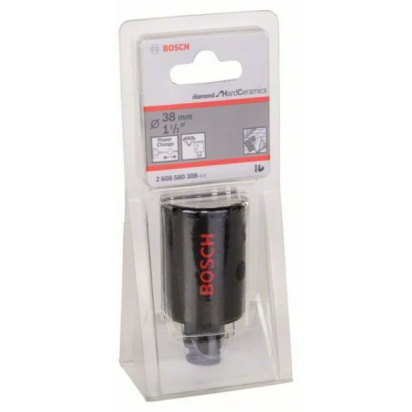 Алмазная коронка Diamond for Hard Ceramics 38 мм, 1 1/2' Bosch 2608580308 — изображение 2