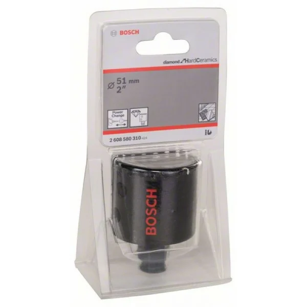 Алмазная коронка Diamond for Hard Ceramics 51 мм, 2' Bosch 2608580310 — изображение 2