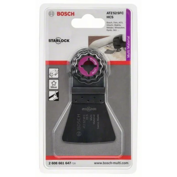 Шабер HCS ATZ 52 SFC гибкий 52x38 мм Bosch 2608661647 — изображение 2