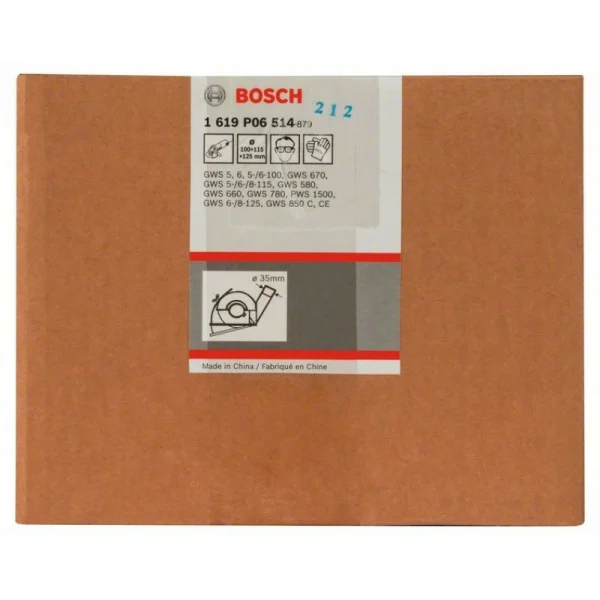 Направляющие салазки с патрубком, для отрезания 100/115/125 мм Bosch 1619P06514 — изображение 2