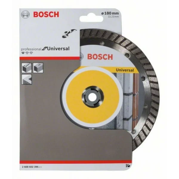 Алмазный диск Standard for Universal Turbo 180x22,23x2,5x10 мм Bosch 2608602396 — изображение 2