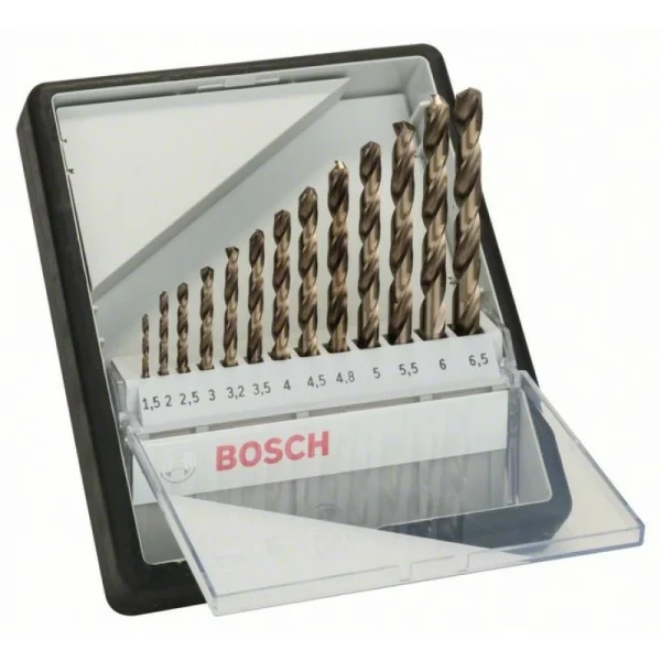 Набор из 13 сверл по металлу Robust Line HSS-Co Bosch 2607019926