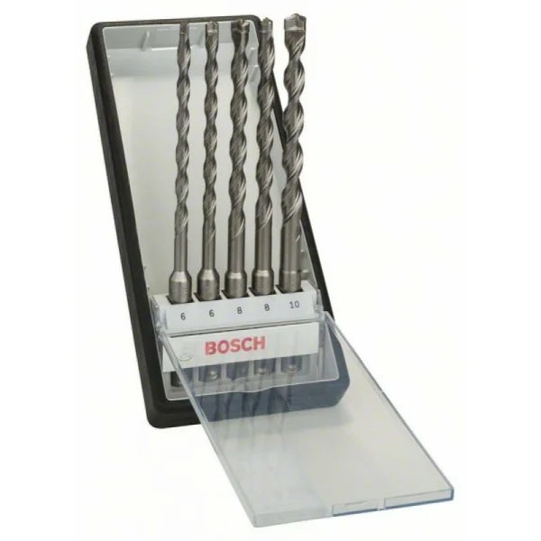 Набор Robust Line из буров SDS-plus-7 (6; 6; 8; 8; 10 мм) Bosch 2607019932