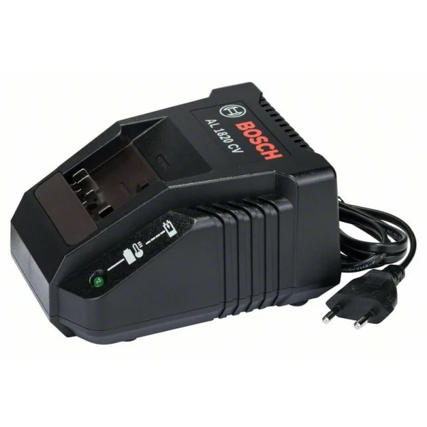 Быстрозарядное устройство Li-Ion AL 1820 CV 2,0 A, 230 V, EU Bosch 2607225424