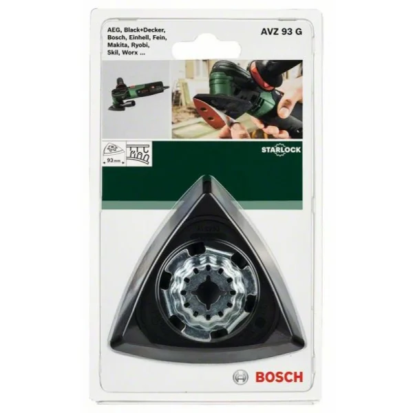 Шлифпластина AVZ 93 G 93 мм Bosch 2609256956 — изображение 2