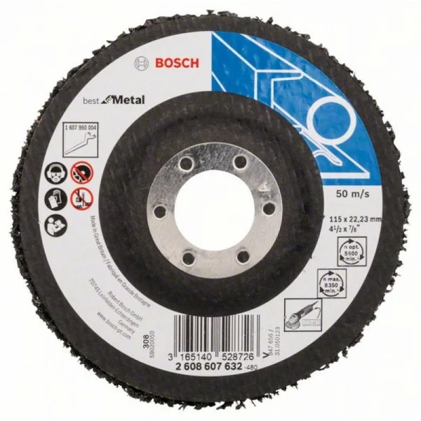 Зачистной круг N377, Best for Metal 115мм, 22,23мм, SiC Bosch 2608607632