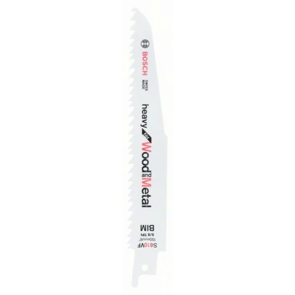 Пильное полотно S 610 VF Heavy for Wood and Metal Bosch 2608657608