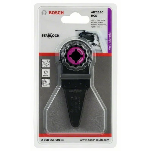 Универсальный инструмент для расшивки швов HCS AIZ 28 SC 28x40 мм Bosch 2608661691 — изображение 2