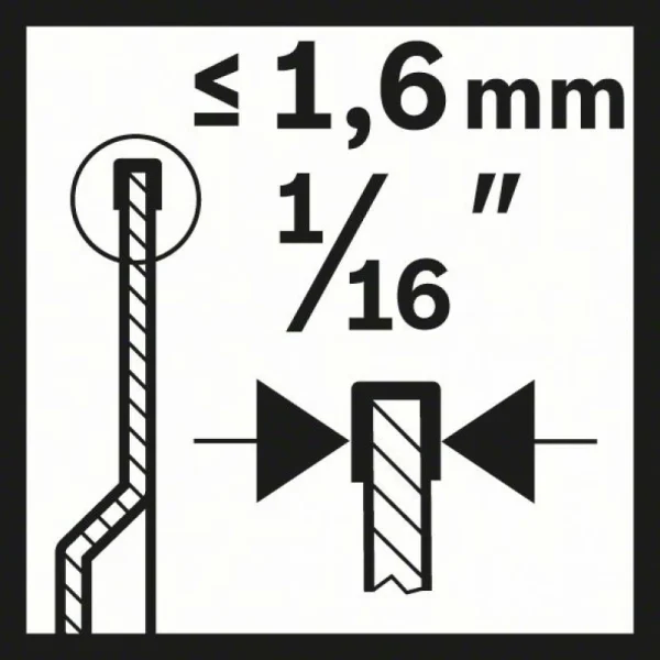 Сегментированный пильный диск для узких пропилов Carbide-RIFF ACZ 70 RT5 70 мм Bosch 2608661692 — изображение 4