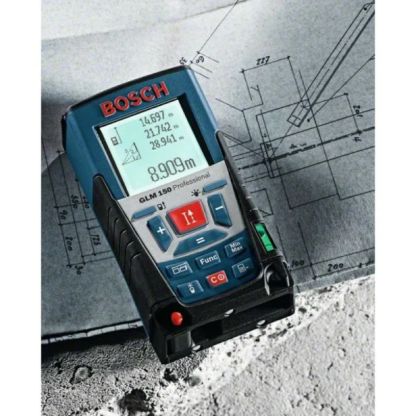 Лазерный дальномер Bosch GLM150 (0601072000) — изображение 4