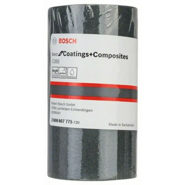 Шлифшкурка в рулонах C355 93 мм, 5 м, 320 Bosch 2608607775 — изображение 2