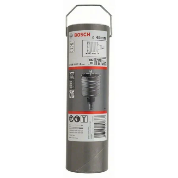 Полая сверлильная коронка SDS-max-9 45x80x112 мм Bosch 2608580518 — изображение 2