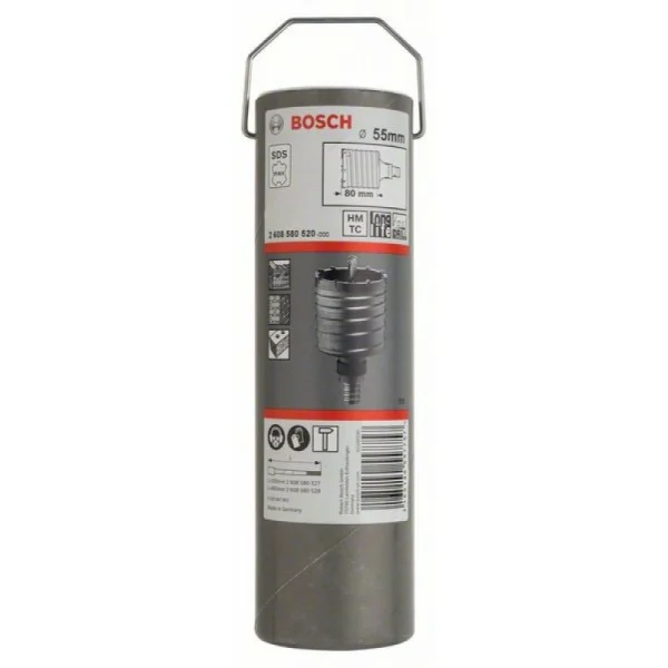 Полая сверлильная коронка SDS-max-9 55x80x109 мм Bosch 2608580520 — изображение 2