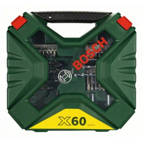 Набор сверл и насадок-бит X-Line Classic из 60 шт. Bosch 2607010611 — изображение 2