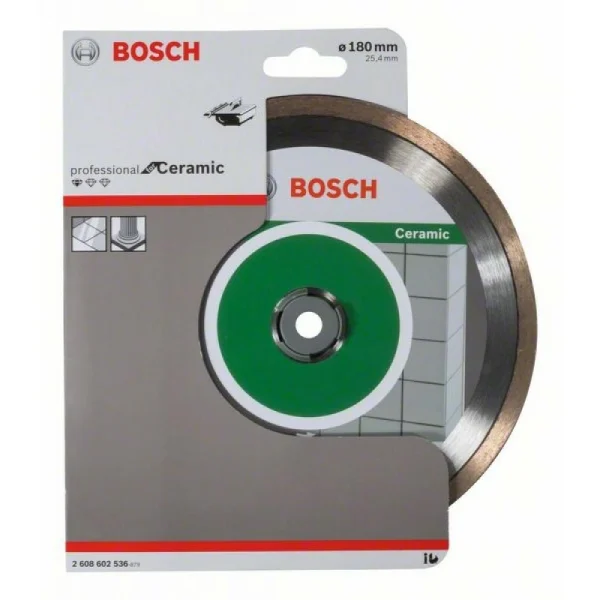 Алмазный диск Standard for Ceramic 180x25,40x1,6x7 мм Bosch 2608602536 — изображение 2