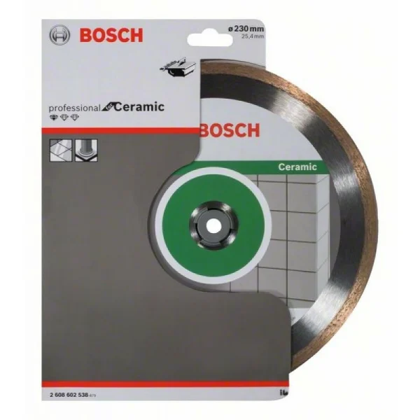 Алмазный диск Standard for Ceramic 230x25,40x1,6x7 мм Bosch 2608602538 — изображение 2