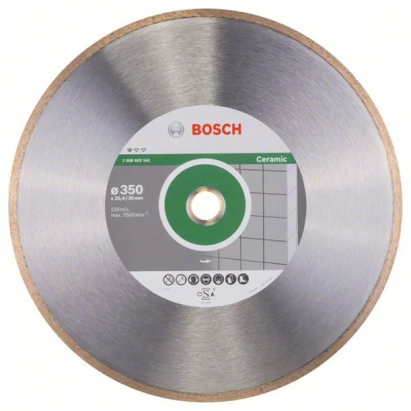 Алмазный диск Standard for Ceramic 350x30+25,40x2x7 мм Bosch 2608602541