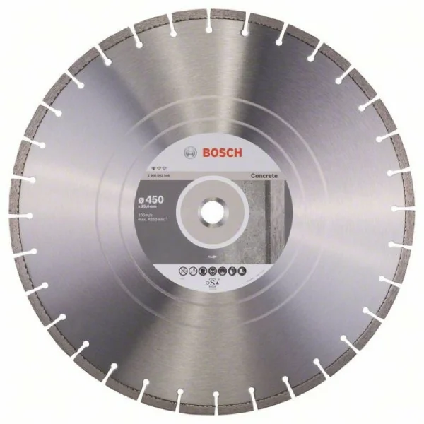 Алмазный диск Standard for Concrete 450x25,40x3,6x10 мм Bosch 2608602546
