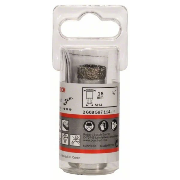 Алмазное сверло Dry Speed Best for Ceramic для сухого сверления 16x30 мм Bosch 2608587114 — изображение 2