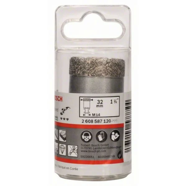 Алмазное сверло Dry Speed Best for Ceramic для сухого сверления 32x35 мм Bosch 2608587120 — изображение 2