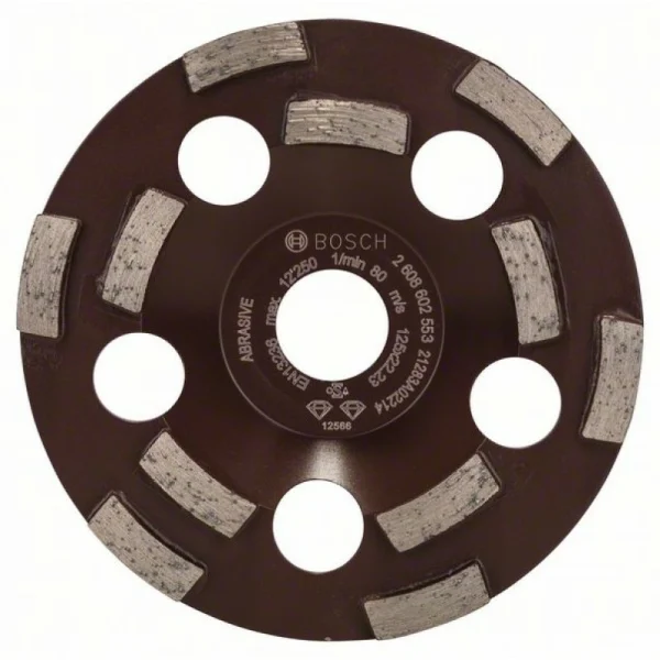 Алмазный чашечный шлифкруг Expert for Abrasive 125x22,23x4,5 мм Bosch 2608602553