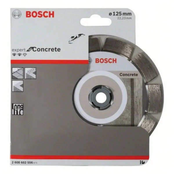 Алмазный диск Expert for Concrete 125x22,23x2,2x12 мм Bosch 2608602556 — изображение 2