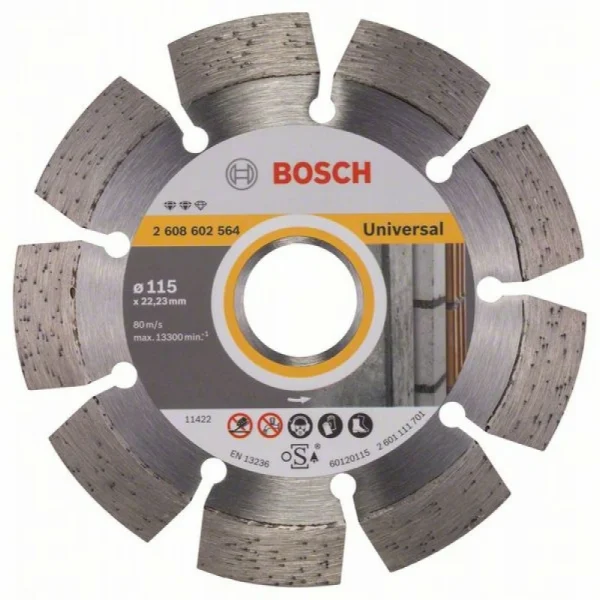 Алмазный диск Expert for Universal 115x22,23x2,2x12 мм Bosch 2608602564