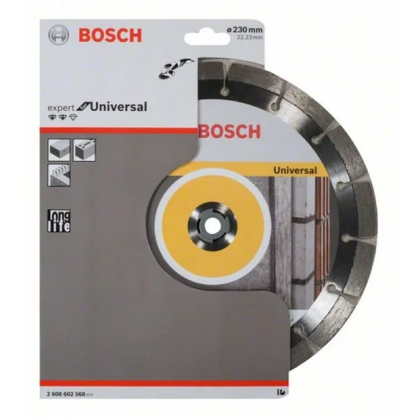 Алмазный диск Expert for Universal 230x22,23x2,4x12 мм Bosch 2608602568 — изображение 2