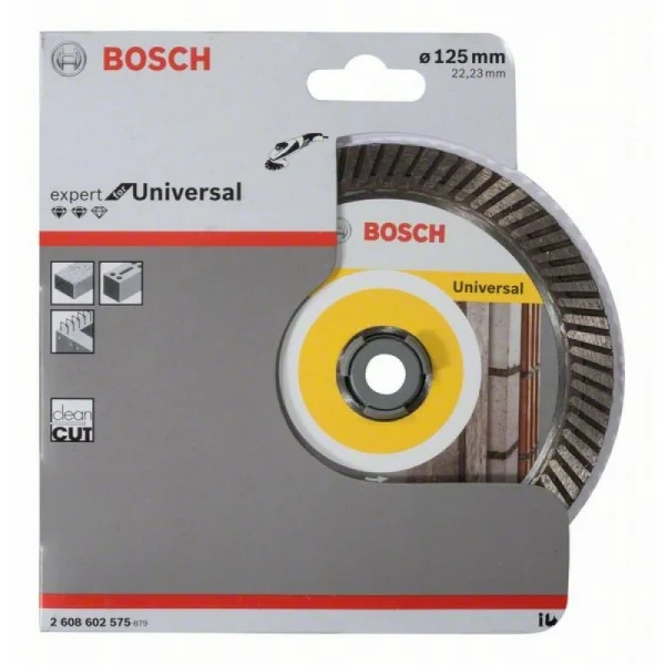 Алмазный диск Expert for Universal Turbo 125x22,23x2,2x12 мм Bosch 2608602575 — изображение 2