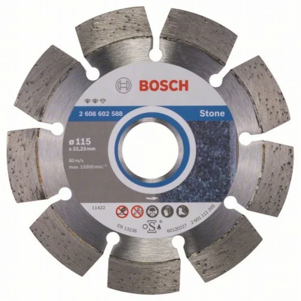 Алмазный диск Expert for Stone 115x22,23x2,2x12 мм Bosch 2608602588