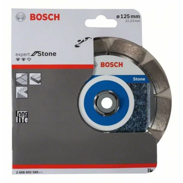 Алмазный диск Expert for Stone 125x22,23x2,2x12 мм Bosch 2608602589 — изображение 2