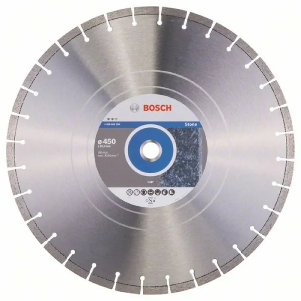 Алмазный диск Expert for Stone 450x25,40x3,8x12 мм Bosch 2608602596