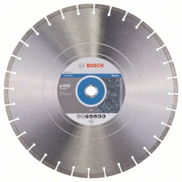 Алмазный диск Standard for Stone 450x25,40x3,6x10 мм Bosch 2608602605