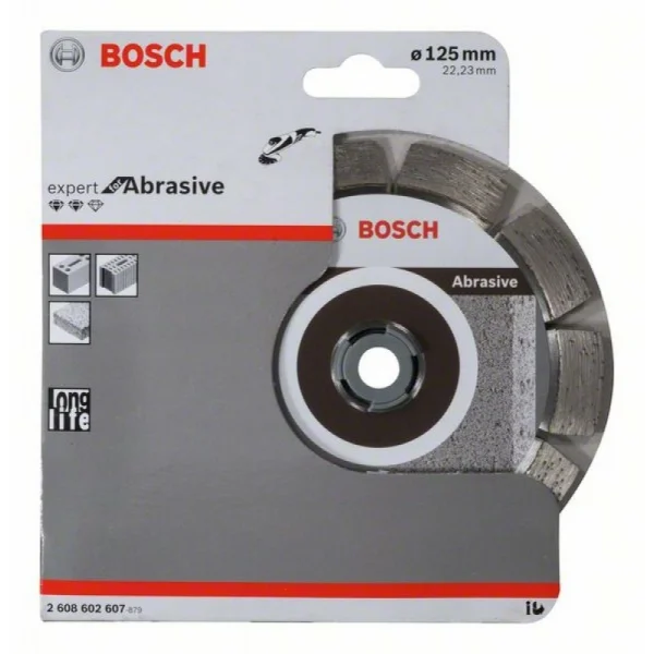 Алмазный диск Expert for Abrasive (125x22,23 мм) Bosch 2608602607 — изображение 2