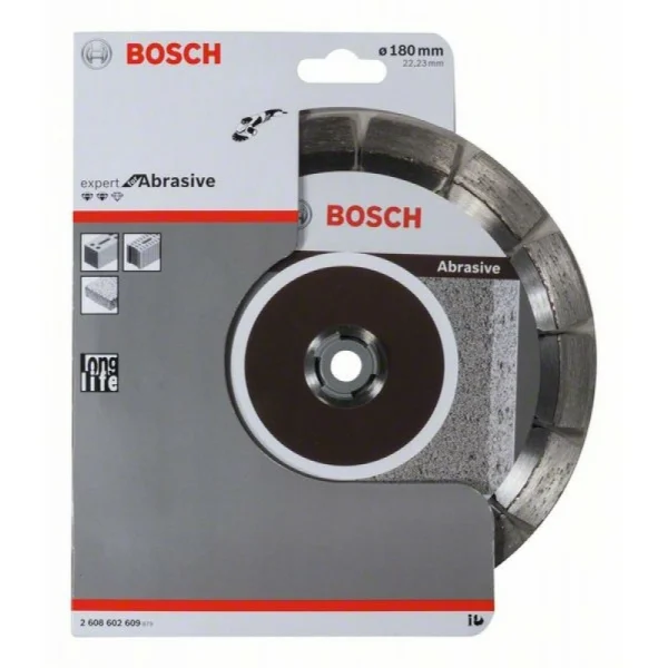 Алмазный диск Expert for Abrasive 180x22,23x2,4x12 мм Bosch 2608602609 — изображение 2