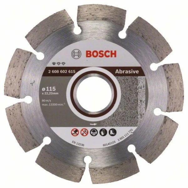 Алмазный диск Standard for Abrasive 115x22,23x6x7 мм Bosch 2608602615