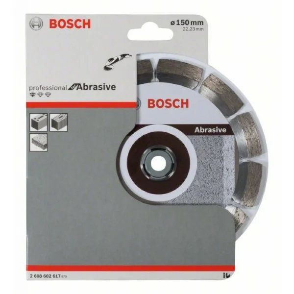 Алмазный диск Standard for Abrasive 150x22,23x2x10 мм Bosch 2608602617 — изображение 2