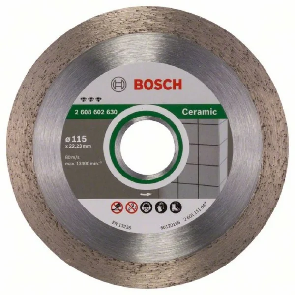 Алмазный диск Best for Ceramic 115x22,23x1,8x10 мм Bosch 2608602630