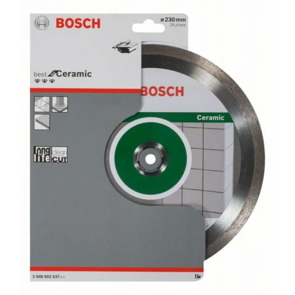 Алмазный диск Best for Ceramic 230x25,40x2,4x10 мм Bosch 2608602637 — изображение 2