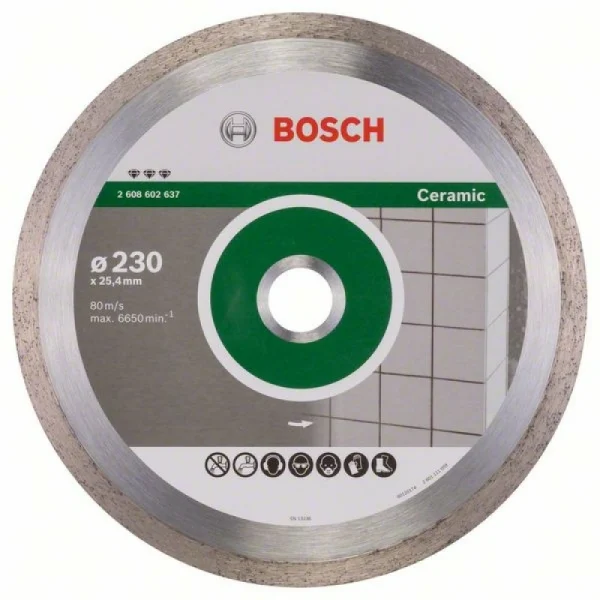 Алмазный диск Best for Ceramic 230x25,40x2,4x10 мм Bosch 2608602637