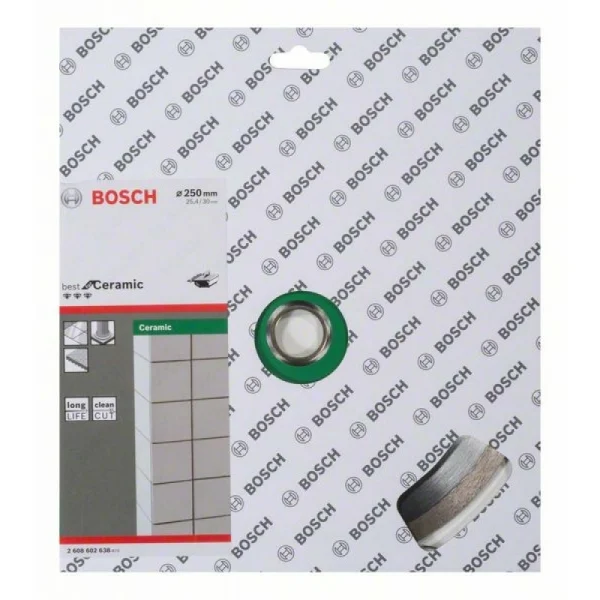 Алмазный диск Best for Ceramic 250x30/25,40x2,4x10 мм Bosch 2608602638 — изображение 2