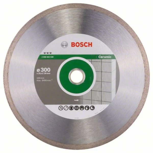 Алмазный диск Best for Ceramic 300x30/25,40x2,8x10 мм Bosch 2608602639