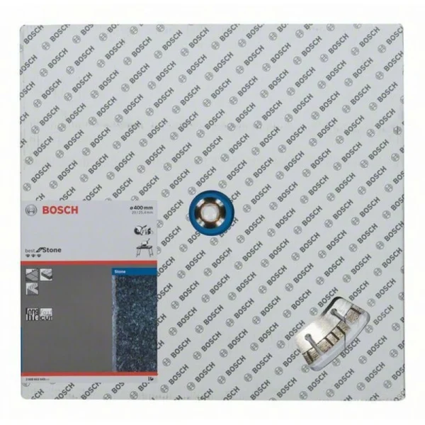 Алмазный диск Best for Stone 400x20,00+25,40x3,2x12 мм Bosch 2608602649 — изображение 2