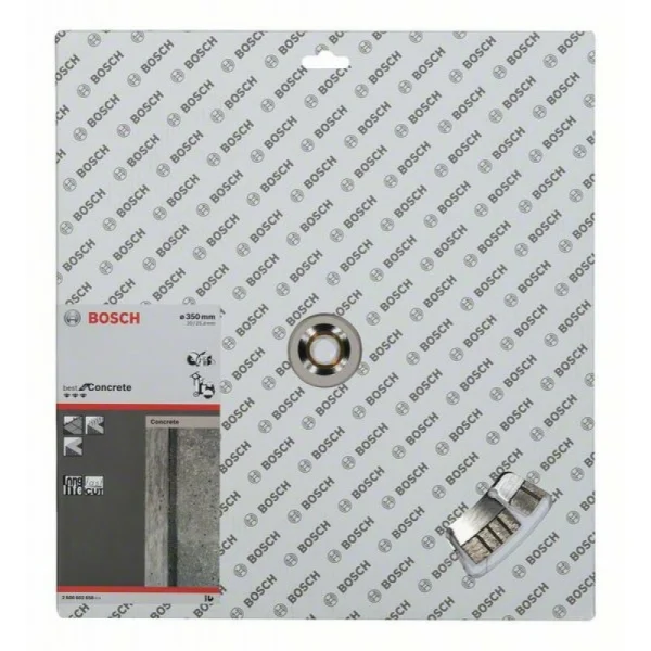 Алмазный диск Best for Concrete 350x20,00+25,40x3,2x15 мм Bosch 2608602658 — изображение 2