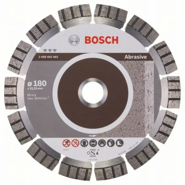Алмазный диск Best for Abrasive (180x22,23 мм) Bosch 2608602682 — изображение 2